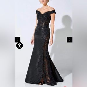 Ivonne D by Mon Cheri - Off Shoulder A-Line Evening Dress *worn once